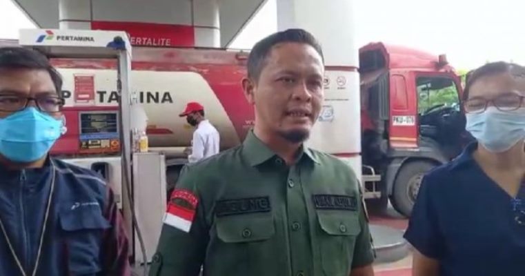 Wakil Ketua DPRD Provinsi Riau Agung Nugroho Sidak ke SPBU